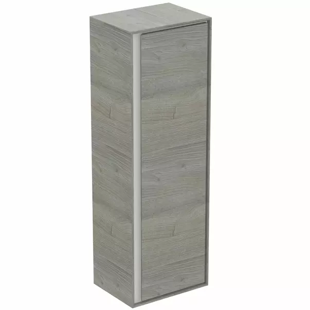 Dulap inalt suspendat gri deschis lemn Standard Connect Air 120x40 cm [2]
