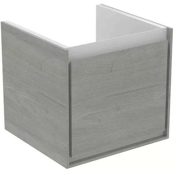  Dulapuri baie - Dulap suspendat pentru lavoar gri deschis lemn Ideal Standard Connect Air Cube 43.5 cm