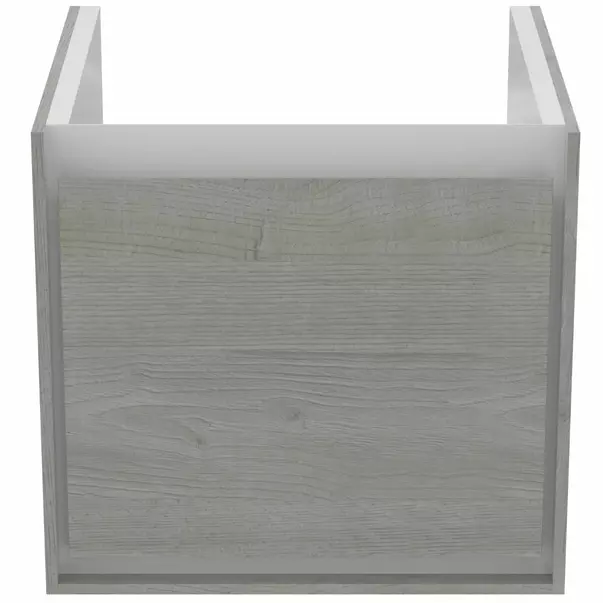Dulap suspendat pentru lavoar gri deschis lemn Ideal Standard Connect Air Cube 43.5 cm [2]