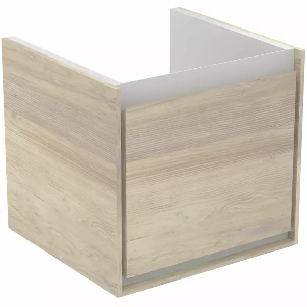  Dulapuri baie - Dulap suspendat pentru lavoar maro deschis lemn Ideal Standard Connect Air Cube 43.5 cm