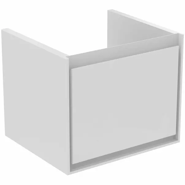  Dulapuri baie - Dulap suspendat pentru lavoar alb Ideal Standard Connect Air Cube 48.5 cm E0844B2