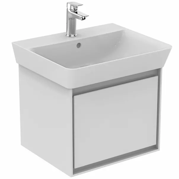 Dulap suspendat pentru lavoar alb Ideal Standard Connect Air Cube 48.5 cm E0844B2 [3]