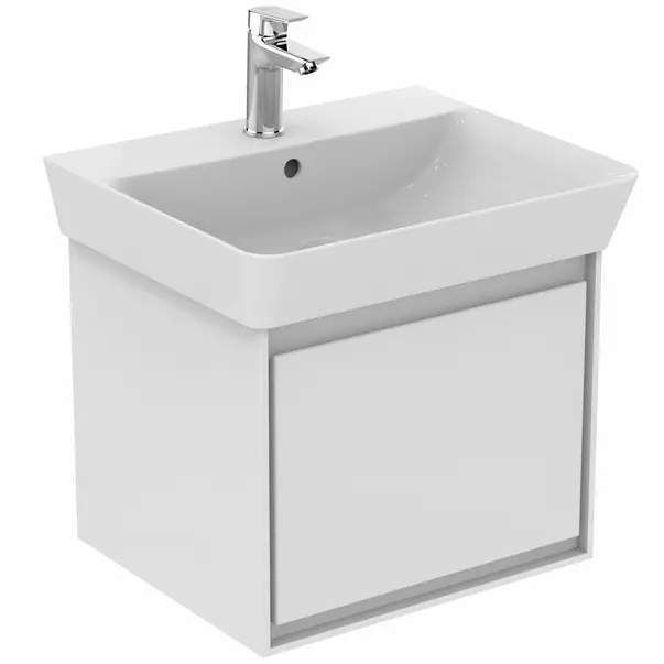 Dulap suspendat pentru lavoar alb Ideal Standard Connect Air Cube 48.5 cm E0844KN [3]