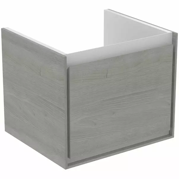  Dulapuri baie - Dulap suspendat pentru lavoar gri deschis lemn Ideal Standard Connect Air Cube 48.5 cm