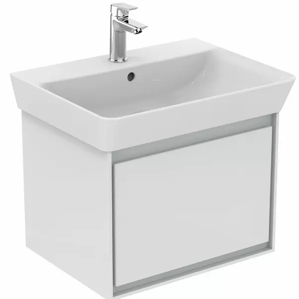 Dulap suspendat pentru lavoar alb Ideal Standard Connect Air Cube 53.5 cm E0844KN [3]