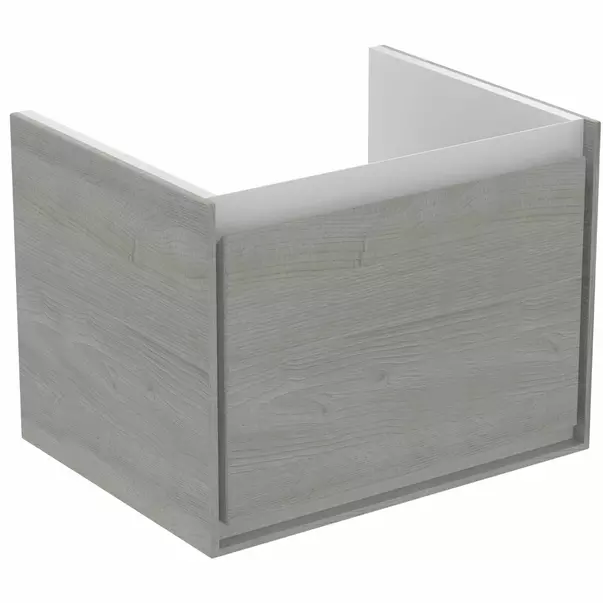  Dulapuri baie - Dulap suspendat pentru lavoar gri deschis lemn Ideal Standard Connect Air Cube 53.5 cm