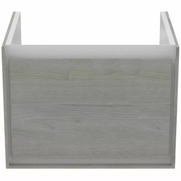Dulap suspendat pentru lavoar gri deschis lemn Ideal Standard Connect Air Cube 53.5 cm [2]