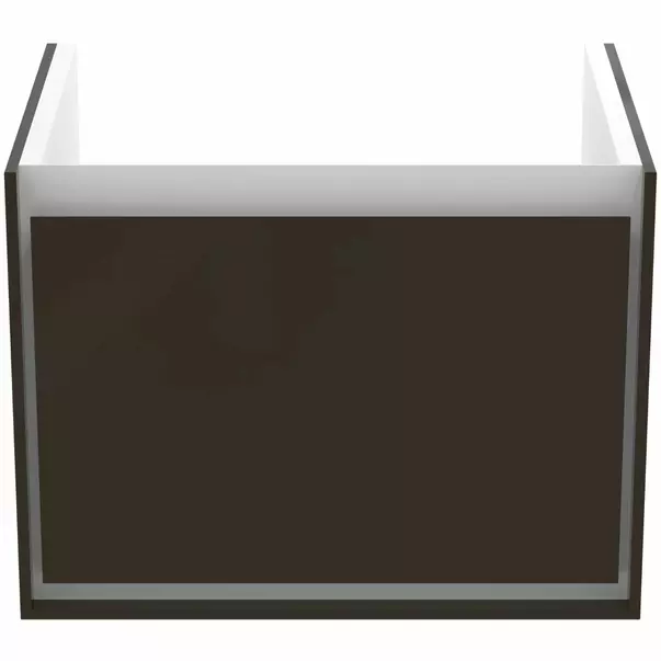  Dulapuri baie - Dulap suspendat pentru lavoar maro inchis lemn Ideal Standard Connect Air Cube 53.5 cm