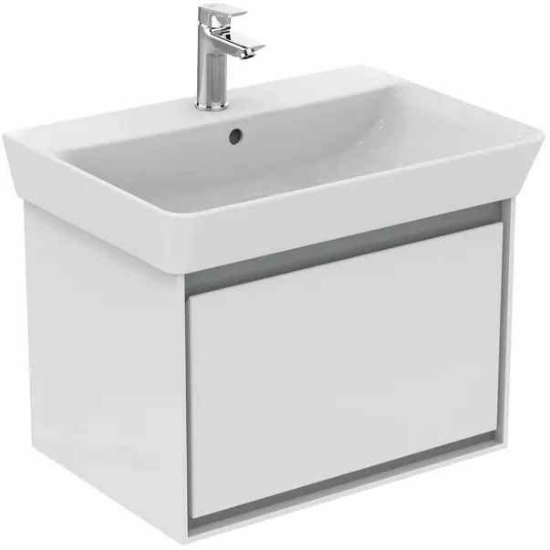 Dulap suspendat pentru lavoar alb Ideal Standard Connect Air Cube 58.5 cm E0844KN [2]