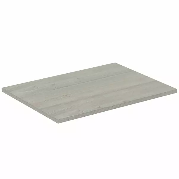  Dulapuri baie - Blat pentru lavoar gri deschis lemn Ideal Standard Connect Air fara decupaj 60 cm
