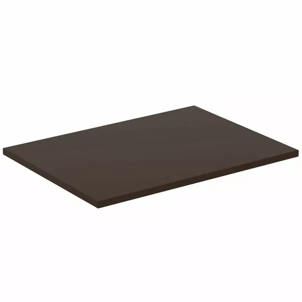  Dulapuri baie - Blat pentru lavoar maro inchis Ideal Standard Connect Air fara decupaj 60 cm