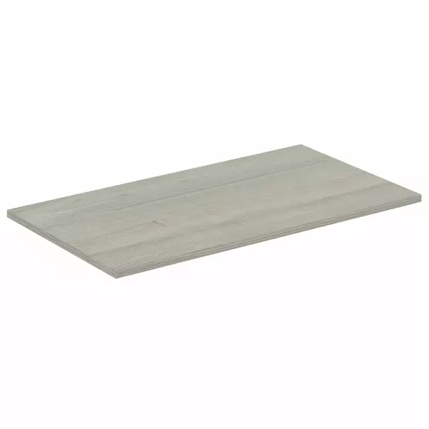  Dulapuri baie - Blat pentru lavoar gri deschis lemn Ideal Standard Connect Air fara decupaj 80 cm