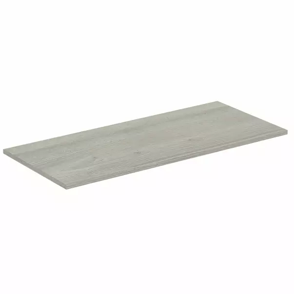  Dulapuri baie - Blat pentru lavoar gri deschis lemn Ideal Standard Connect Air fara decupaj 100 cm