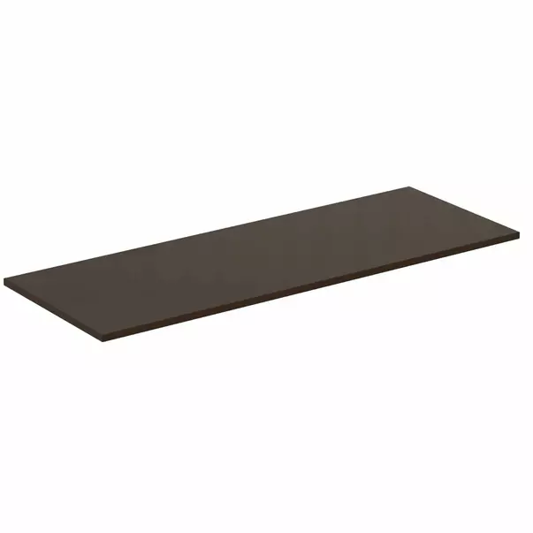  Dulapuri baie - Blat pentru lavoar maro inchis Ideal Standard Connect Air fara decupaj 120 cm