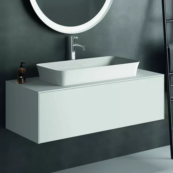 Lavoare - Lavoar pe blat Ideal Standard Atelier Ipalyss 80 cm alb mat