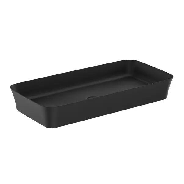 Lavoare - Lavoar pe blat Ideal Standard Atelier Ipalyss 80 cm negru mat
