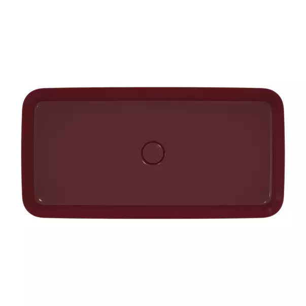 Lavoar pe blat Ideal Standard Atelier Ipalyss Pomegranate 80 cm rosu bordo [7]