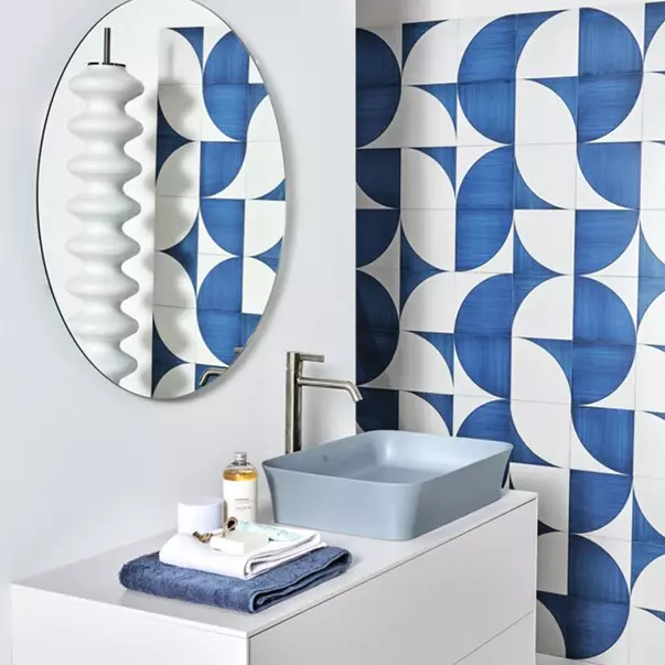 Lavoare - Lavoar pe blat Ideal Standard Atelier Ipalyss Powder 80 cm albastru