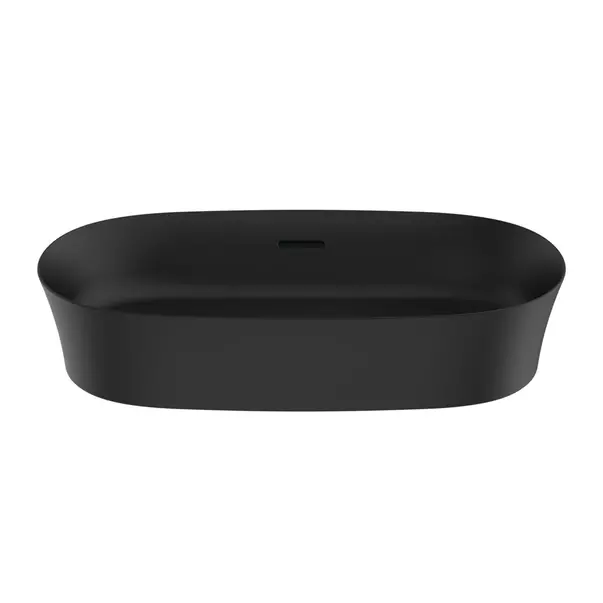 Lavoar pe blat Ideal Standard Atelier Ipalyss 60 cm negru mat cu preaplin [7]