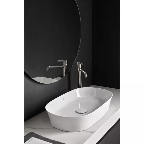Lavoar pe blat Ideal Standard Atelier Ipalyss Slate Grey 60 cm gri cu preaplin [4]
