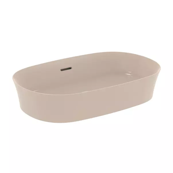 Lavoare - Lavoar pe blat Ideal Standard Atelier Ipalyss Mink 60 cm bej cu preaplin