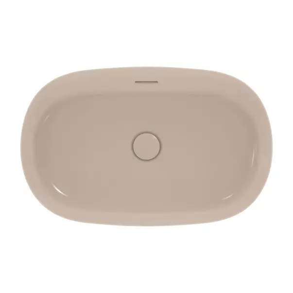 Lavoar pe blat Ideal Standard Atelier Ipalyss Mink 60 cm bej cu preaplin [6]