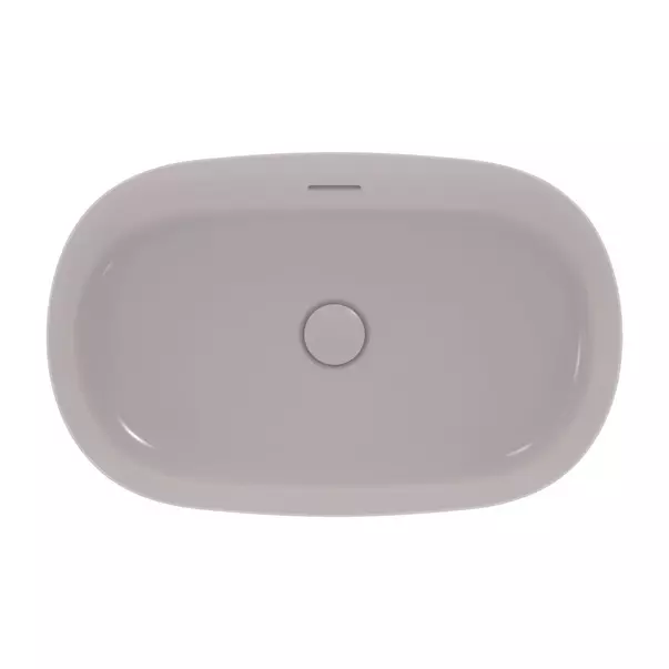 Lavoar pe blat Ideal Standard Atelier Ipalyss Concrete 60 cm gri beton cu preaplin [6]