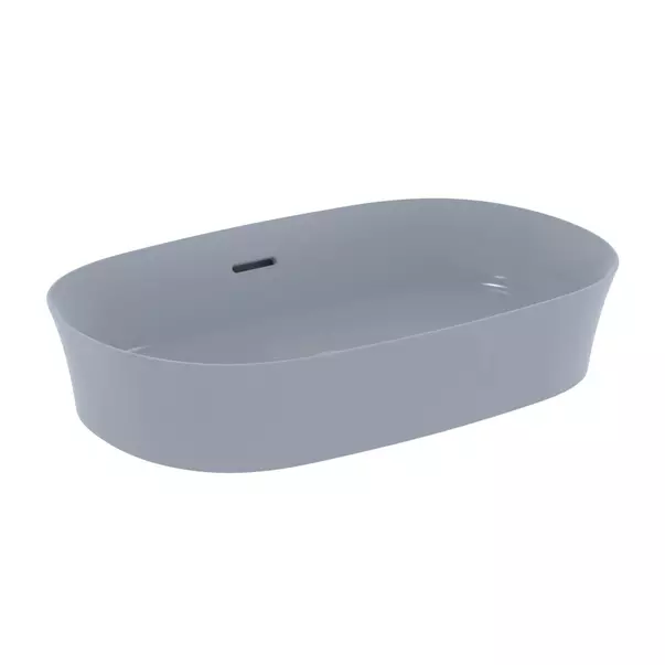 Lavoar pe blat Ideal Standard Atelier Ipalyss Powder 60 cm albastru cu preaplin [2]