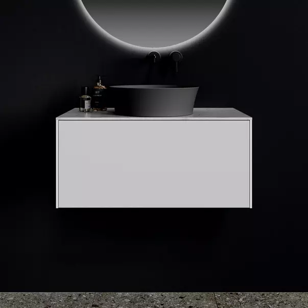 Lavoar pe blat Ideal Standard Atelier Ipalyss 40 cm negru lucios [3]