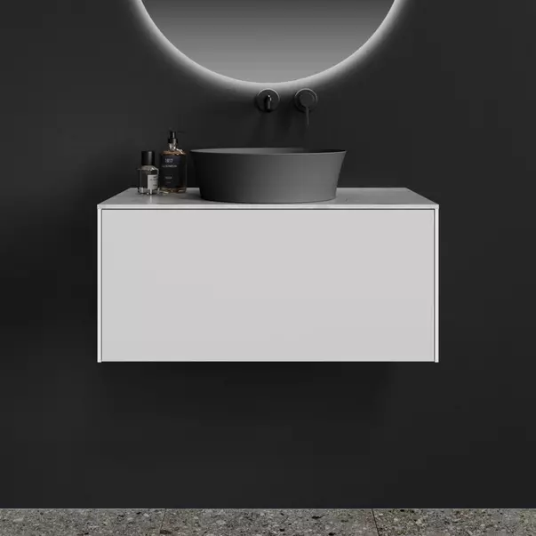 Lavoar pe blat Ideal Standard Atelier Ipalyss Slate Grey 40 cm gri [3]