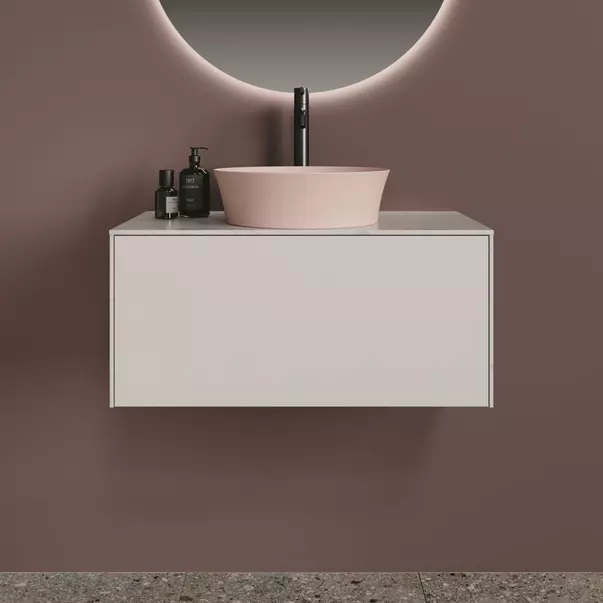 Lavoar pe blat Ideal Standard Atelier Ipalyss Nude 40 cm roz [3]