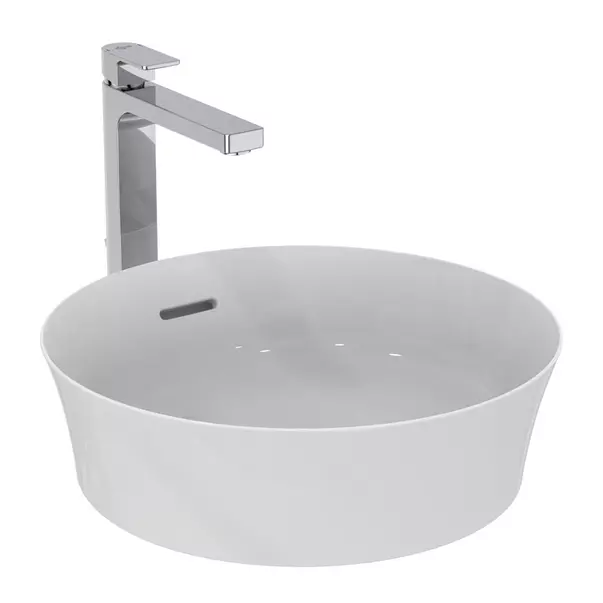 Lavoar pe blat Ideal Standard Atelier Ipalyss 40 cm alb lucios cu preaplin [7]