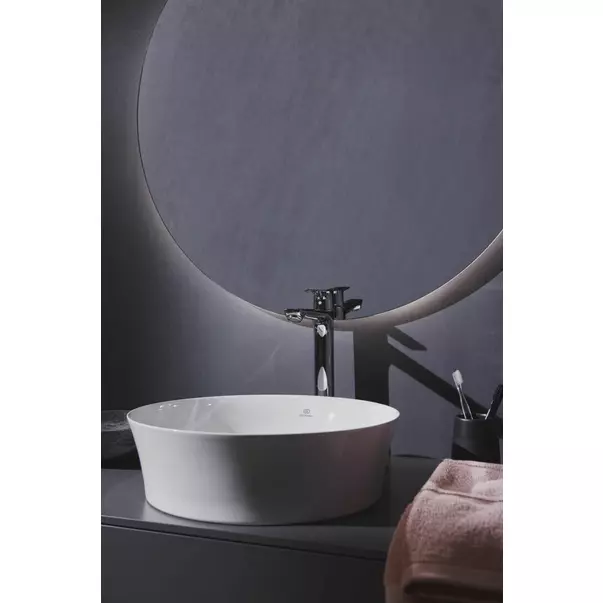 Lavoar pe blat Ideal Standard Atelier Ipalyss 40 cm alb mat cu preaplin [4]
