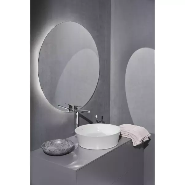Lavoar pe blat Ideal Standard Atelier Ipalyss 40 cm alb mat cu preaplin [6]