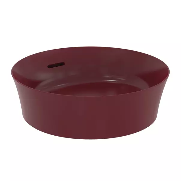 Lavoare - Lavoar pe blat Ideal Standard Atelier Ipalyss Pomegranate 40 cm rosu bordo cu preaplin