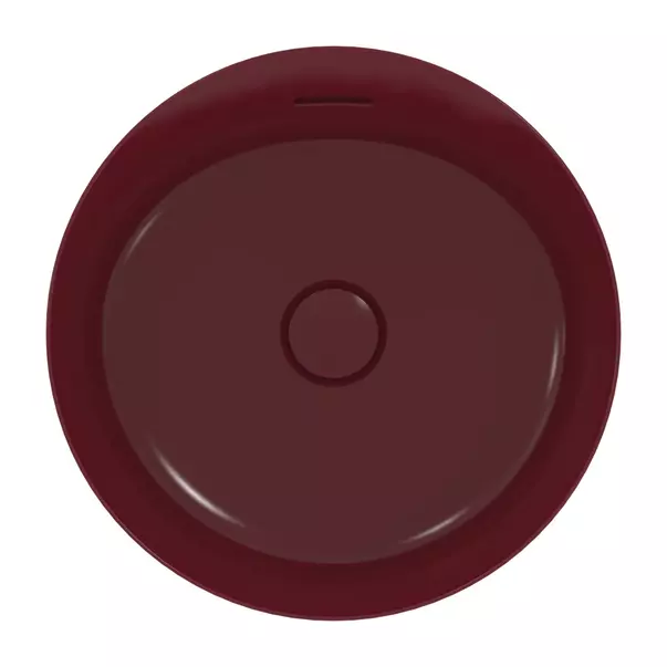 Lavoar pe blat Ideal Standard Atelier Ipalyss Pomegranate 40 cm rosu bordo cu preaplin [3]