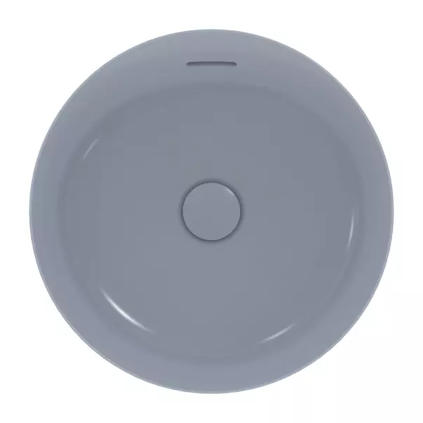 Lavoar pe blat Ideal Standard Atelier Ipalyss Powder 40 cm albastru cu preaplin [3]