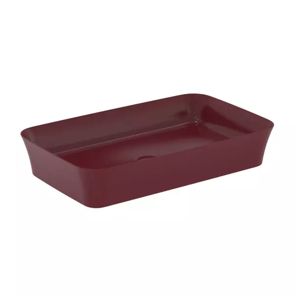 Lavoar pe blat Ideal Standard Atelier Ipalyss Pomegranate 65 cm rosu bordo [2]