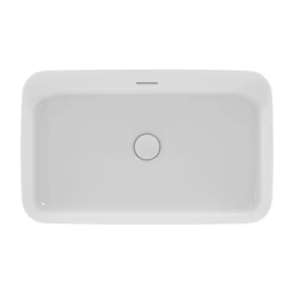 Lavoar pe blat Ideal Standard Atelier Ipalyss 65 cm alb mat cu preaplin [7]