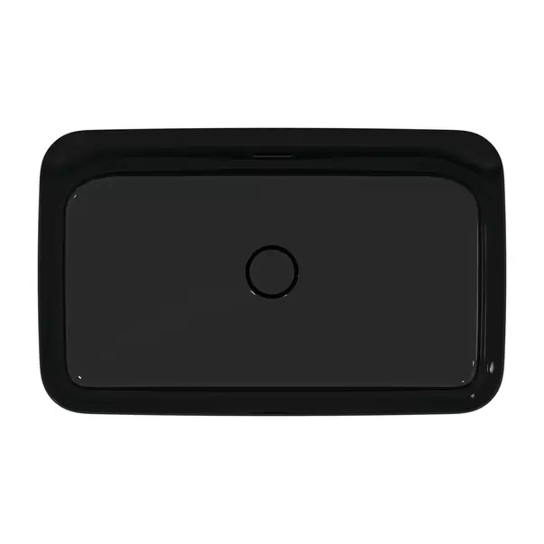 Lavoar pe blat Ideal Standard Atelier Ipalyss 65 cm negru lucios cu preaplin [6]