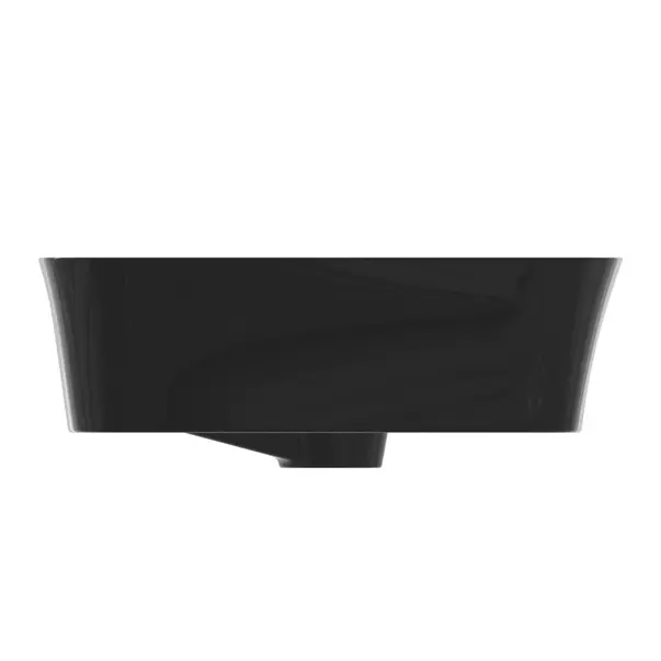 Lavoar pe blat Ideal Standard Atelier Ipalyss 65 cm negru lucios cu preaplin [7]