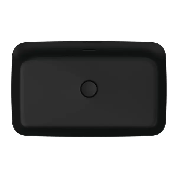 Lavoar pe blat Ideal Standard Atelier Ipalyss 65 cm negru mat cu preaplin [6]