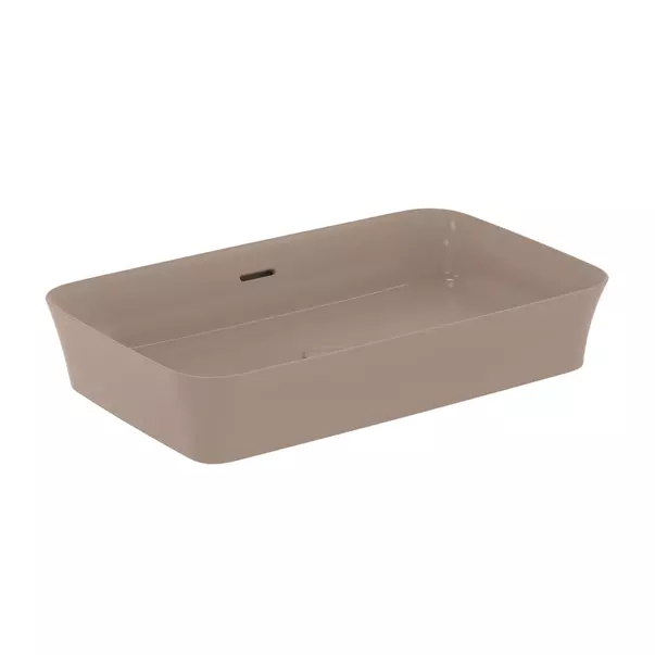 Lavoar pe blat Ideal Standard Atelier Ipalyss Kashmir 65 cm maro cu preaplin [2]