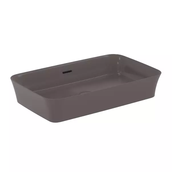 Lavoare - Lavoar pe blat Ideal Standard Atelier Ipalyss Slate Grey 65 cm gri cu preaplin