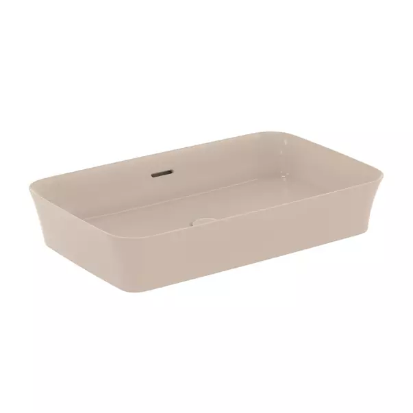 Lavoare - Lavoar pe blat Ideal Standard Atelier Ipalyss Mink 65 cm bej cu preaplin