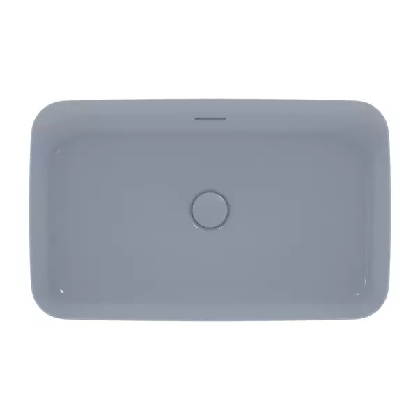 Lavoar pe blat Ideal Standard Atelier Ipalyss Powder 65 cm albastru cu preaplin [6]