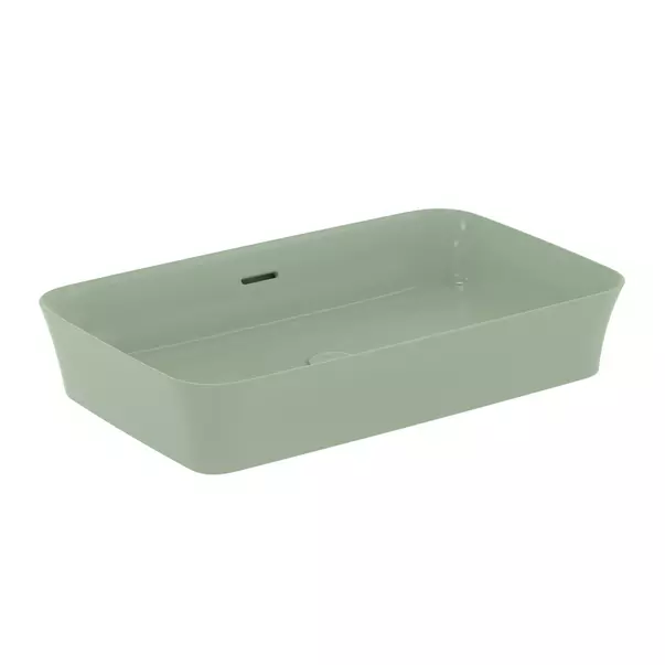 Lavoare - Lavoar pe blat Ideal Standard Atelier Ipalyss Sage 65 cm verde cu preaplin