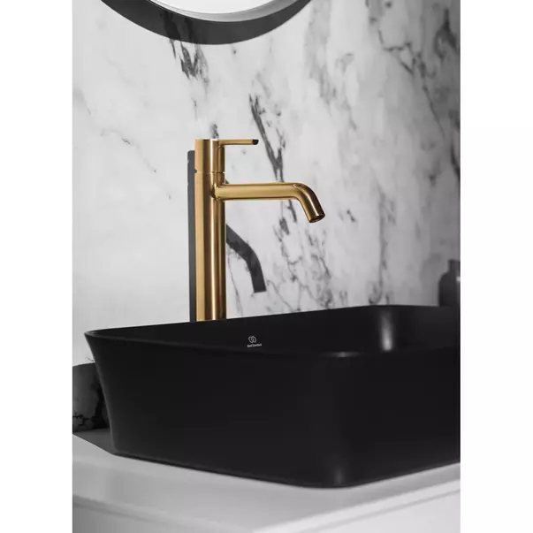 Lavoar pe blat Ideal Standard Atelier Ipalyss 55 cm negru lucios [6]