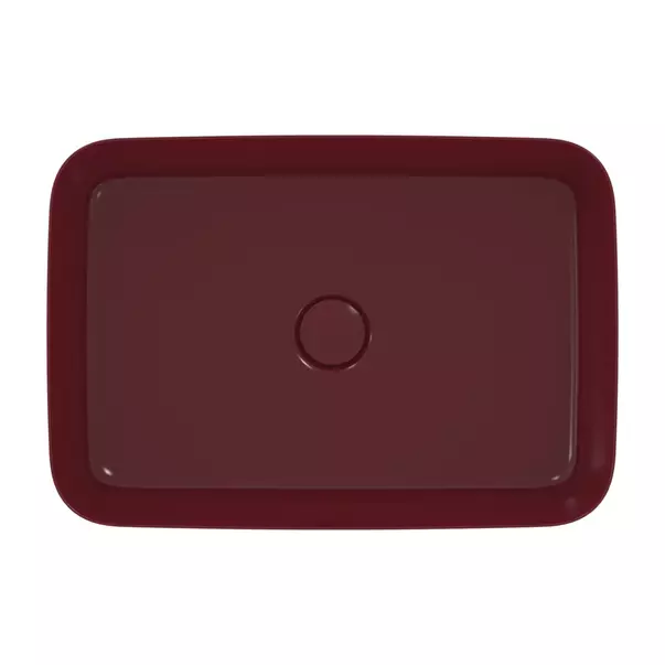 Lavoar pe blat Ideal Standard Atelier Ipalyss Pomegranate 55 cm rosu bordo [6]