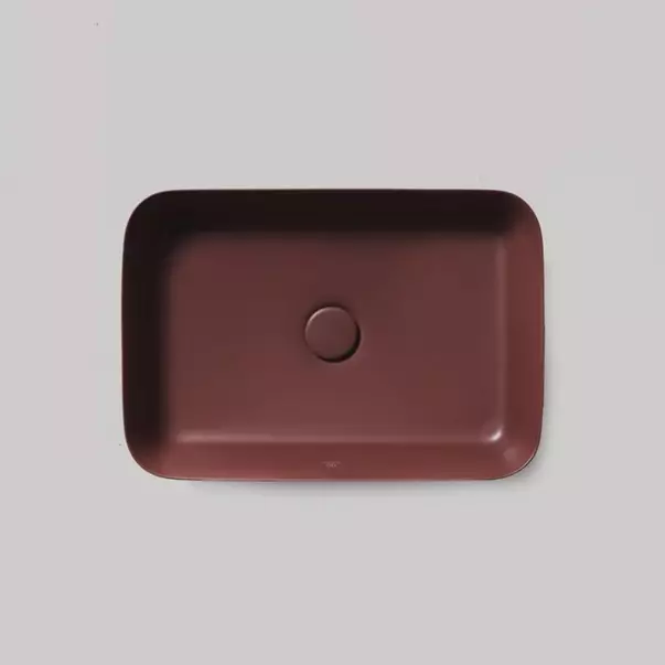 Lavoar pe blat Ideal Standard Atelier Ipalyss Pomegranate 55 cm rosu bordo [8]